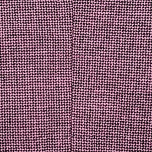 NWT ISABEL MARANT ETOILE Ines Houndstooth Linen Blend Skirt Sz 4 Mauve - Picture 7 of 8